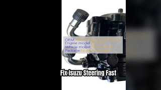 حل استبدال مضخة التوجيه من Isuzu NPR NQR