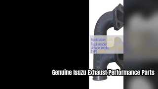 أجزاء أداء أنابيب العادم Isuzu 6HK1 الأصلية