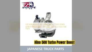 استبدال الشاحن التربيني هينو 500 J08E GTC4082KLNV