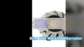 هينو 700 E13C 24V 60A استبدال المولد