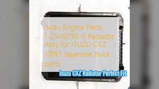 حل أجزاء المحرك Isuzu CXZ 0PE Radiator Assy