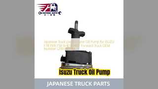 مضخة زيت ايسوزو FTR FVR 6HK1 L210 0029M