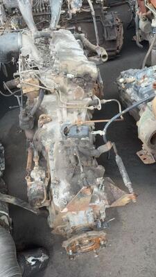 قطع غيار الشاحنات اليابانية تركيب المحرك المستخدم للشاحنة HINO 500 RANGER J08C J08CT Hino محرك يد ثانية