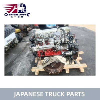 قطع غيار الشاحنات اليابانية المستخدمة تجميع المحرك حالة جيدة للشاحنة HINO 500 شاحنة J08E شاحنة خلاط نوع Hino محرك يد ثانية