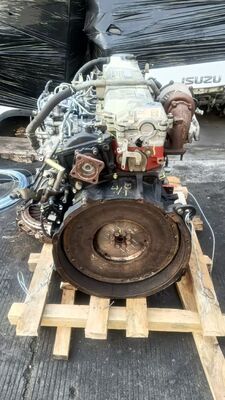 قطع غيار الشاحنات اليابانية المستخدمة تجميع المحرك حالة جيدة للشاحنة HINO 500 شاحنة J08E شاحنة خلاط نوع Hino محرك يد ثانية