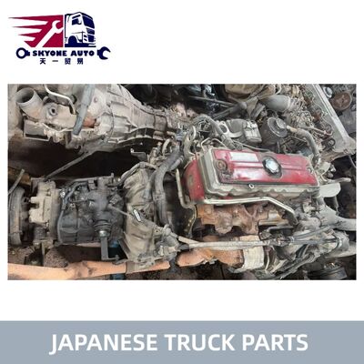 قطع غيار الشاحنات اليابانية تركيب المحرك المستخدم حالة جيدة للشاحنة HINO300 N04C Hino محرك يد ثانية