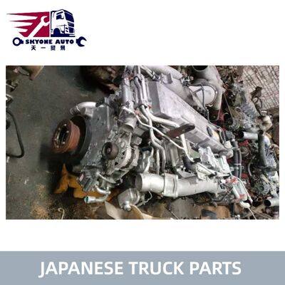 قطع غيار شاحنة يابانية محرك مع ناقل نقل حالة جيدة لـ ISUZU GIGA 6WG1 للبيع قطع غيار Isuzu مستعملة