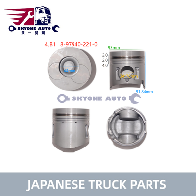 قطع غيار الشاحنات اليابانية محرك البستون 8979402210 8-97940221-0 لـ ISUZU 2.8TON TFR 4JB1T OEM 8-97940221-0