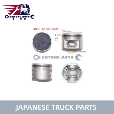مكبس محرك قطع غيار الشاحنات اليابانية 12010-2S605 12010-2S615 لنيسان 3.2LTR QD32T Turck OEM 12010-2S605 12010-2S615