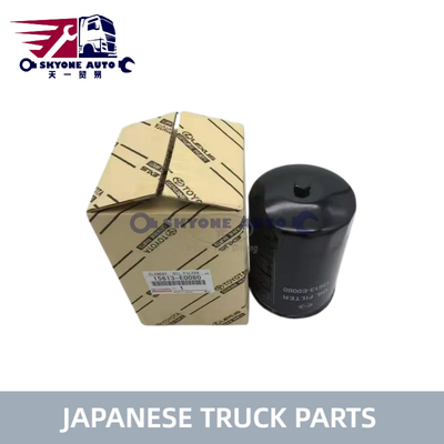 مرشح زيت الديزل HINO 15630-E0080 15613E0080 15613-EV015 للشاحنة TOYOTA/HINO 300 قطع غيار الشاحنة اليابانية