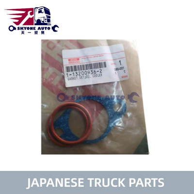 قطع غيار شاحنات يابانية حشية؛ مبرد زيت 1-13200936-0 1132009360 لشاحنات ISUZU LT23 6SD1T قطع غيار محركات Hino