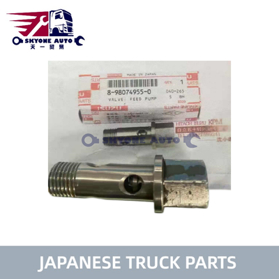 قطع غيار شاحنات يابانية صمام مضخة التغذية 8980749550 8-98074955-0 لشركة ISUZU NPR71 NQR75 4HK1 6HK1 شاحنة ISUZU TRUCK PARTS