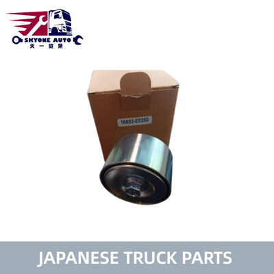 قطع غيار شاحنات يابانية بكرة شد 16603-E0280 16603E0280 لشاحنات HINO 500 FM280 J08C J08E قطع غيار محركات Hino