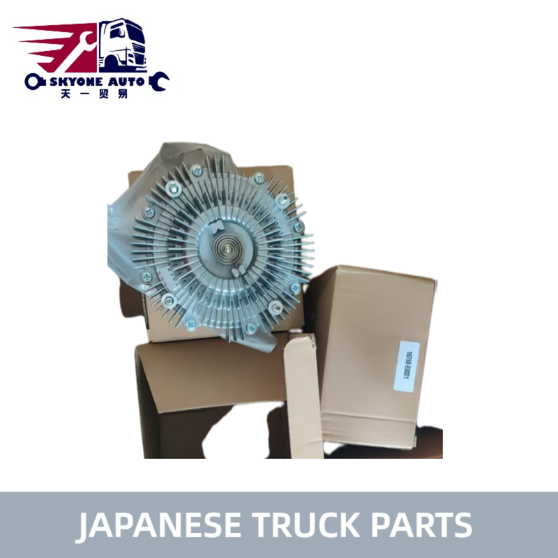 قطع غيار الشاحنات اليابانية محرك مروحة المشبك 16250-E0021 للشاحنة HINO 500 J05C J05CT 16250-E0021
