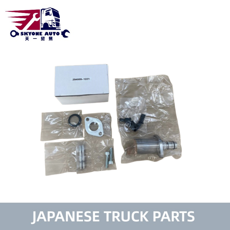 صمام الكهرباء الكهربائية Denso SCV 294009-1221 04226-E0061 33130-45700 لـ HINO ISUZU HYUNDAI Kobelco محرك قطع غيار الشاحنات اليابانية