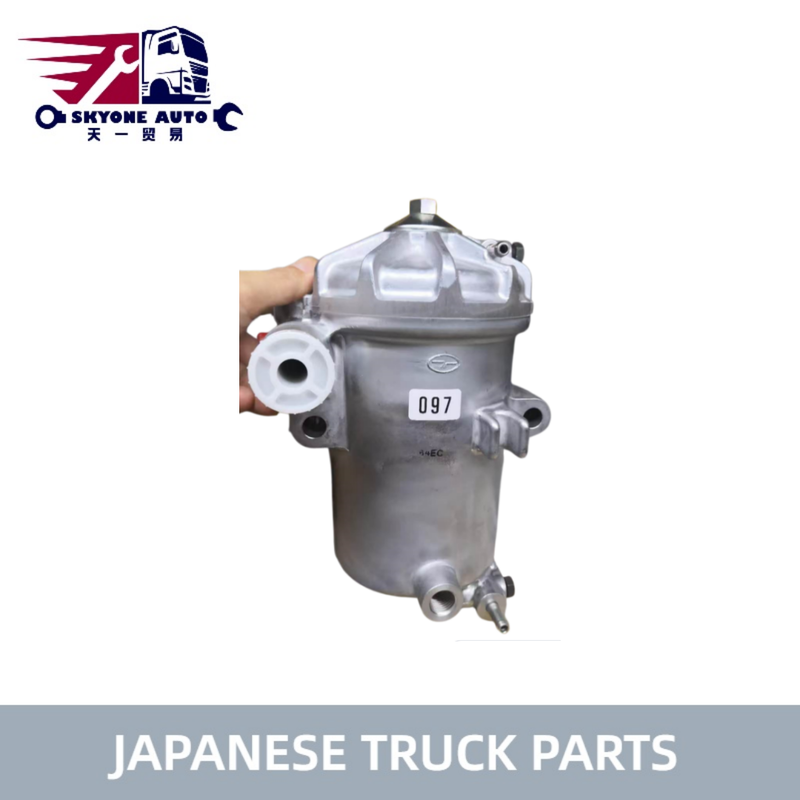 فلتر Assy ؛ الوقود 23300-E0022 لـ HINO 500 AK Series J08C قطع غيار الشاحنات اليابانية