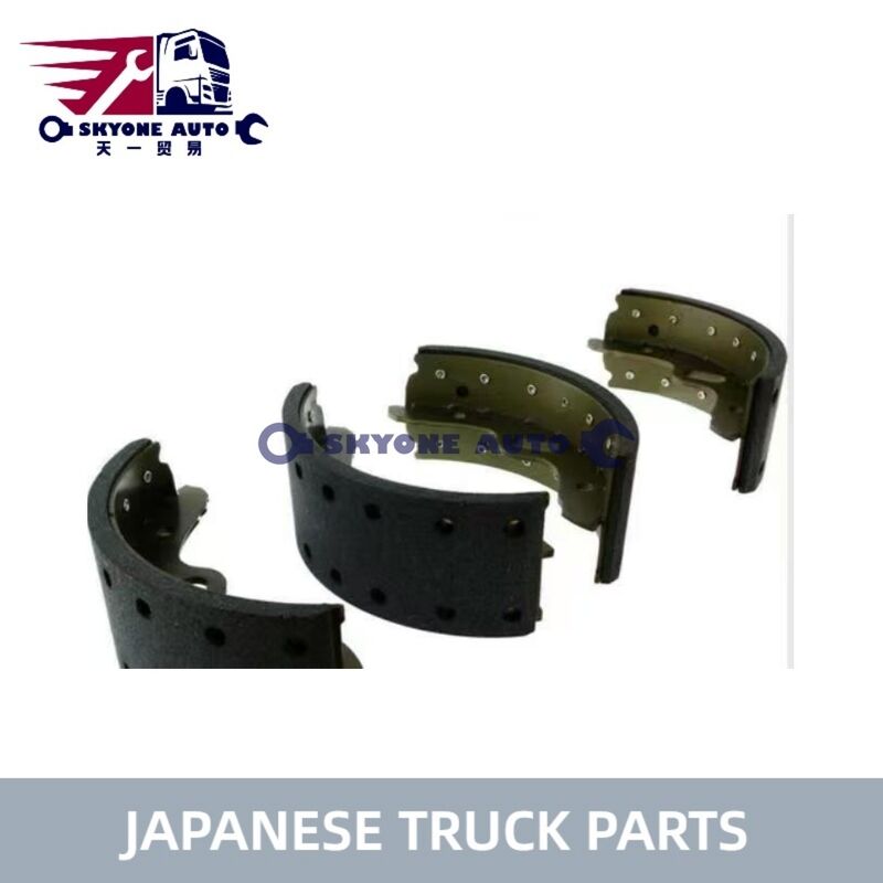أجزاء الشاحنات اليابانية حذاء الفرامل Assy S4743-03810 47420-EV340 لشركة HINO 500 RANGER الشاحنة J08C HINO محرك أجزاء