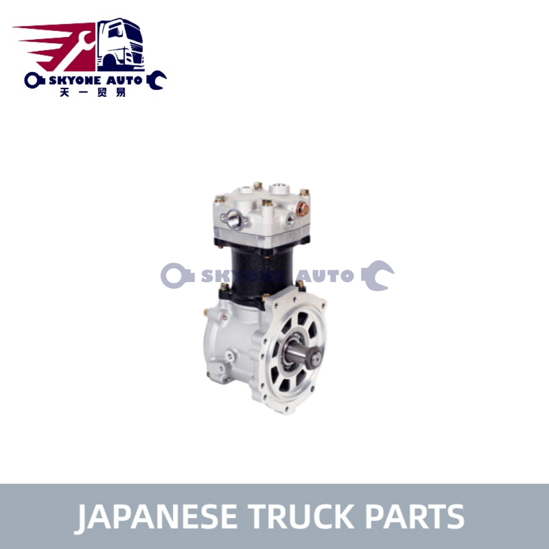 Japanese Truck Parts ME121748 85MM Air Compressor Pump Assy For MITSUBISI FUSO SUPERGREAT 6D40T Truck HNTC Brand