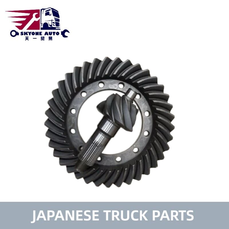 Japanese Truck Parts Crown Pinion S4120-13600 41201-3600 Ratio 8:37 For HINO 500 700 FS2P Truck Hino Engine Parts