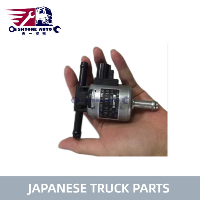 صمام مغناطيسي HINO 3Way Solenoid 24V 27690-78110 لشركة TOYOTA/HINO DUTRO/DYNA الشاحنة أجزاء الشاحنات اليابانية