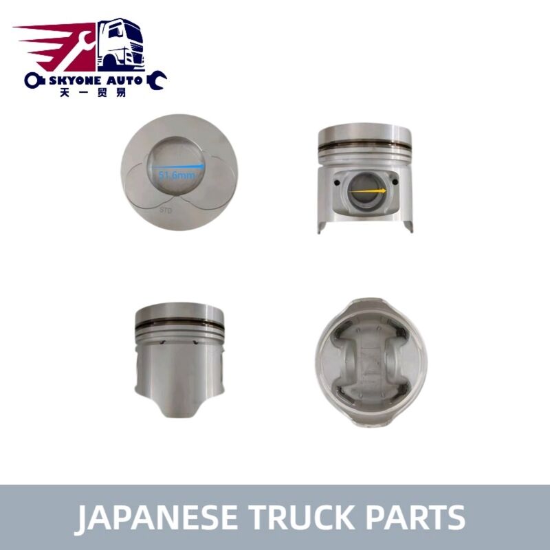 Japanese truck parts Enine Piston Assy 13216-2390 132162390 104mm for HINO W04DT Truck Hino Engine Parts
