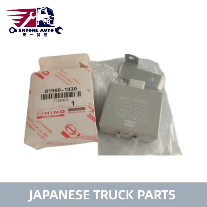 6PIN Signal Flasher Relay 81980-1930 066500-5490 Use For Japanese truck HINO 500 FM2P  Hino Engine Parts